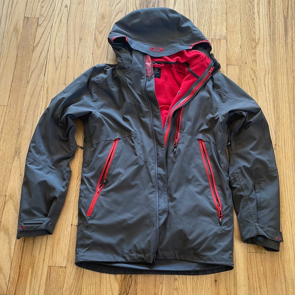 Oakley Mens Medium Snowboard Winter Jacket